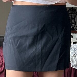 Abercrombie & Fitch Black Mini Skort